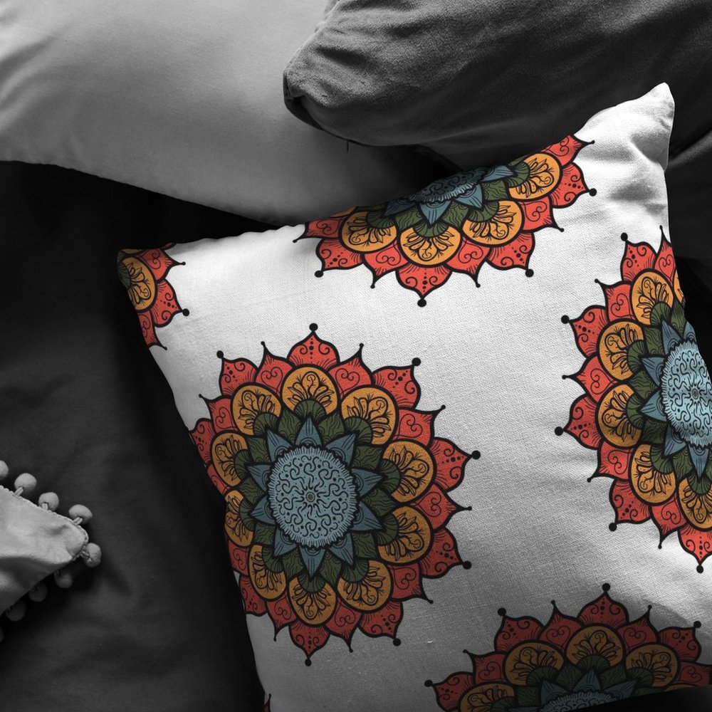 Mandala Pillow Arabic Style home decor cushion